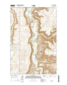 Truly 2014 topographic map thumbnail