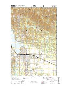 Whitefish 2014 topographic map thumbnail