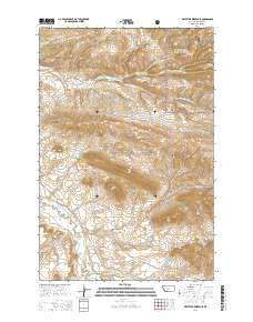 Whitetail Reservoir 2014 topographic map thumbnail
