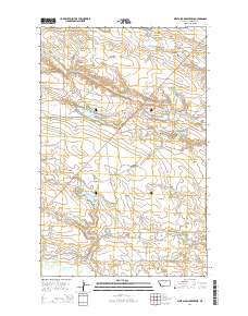 West Alkali Reservoir 2014 topographic map thumbnail