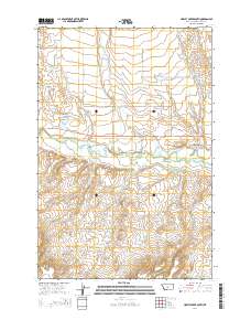 Hopley Creek South 2014 topographic map thumbnail
