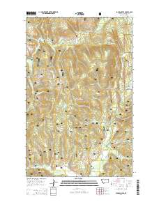 Johnson Peak 2014 topographic map thumbnail