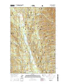 Lake Inez 2014 topographic map thumbnail