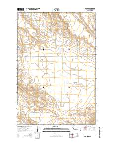 Lake Mason 2014 topographic map thumbnail