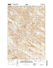 Leslie Creek 2014 topographic map thumbnail