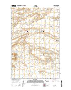 Pendroy 2014 topographic map thumbnail