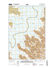 Sage Creek Point 2014 topographic map thumbnail