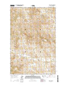 Searl Coulee 2014 topographic map thumbnail