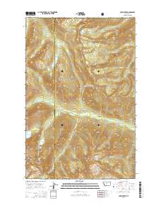 Shaw Creek 2014 topographic map thumbnail