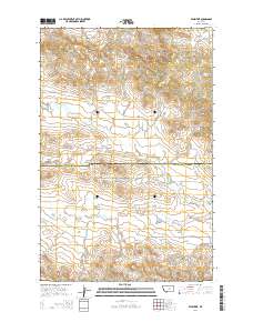 Valentine 2014 topographic map thumbnail