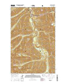 Nimrod 2014 topographic map thumbnail