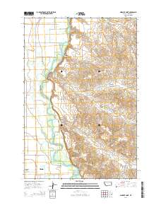 Ninemile Point 2014 topographic map thumbnail