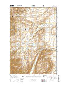 Rein Lake 2014 topographic map thumbnail