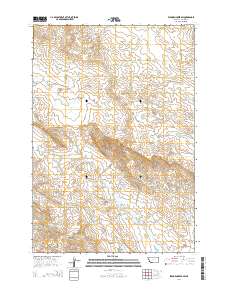 Elkhorn Creek SW 2014 topographic map thumbnail
