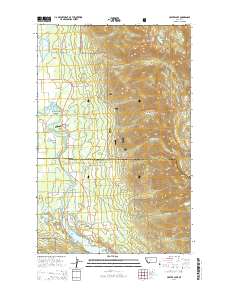Crater Lake 2014 topographic map thumbnail