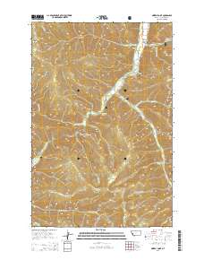 Grizzly Point 2014 topographic map thumbnail