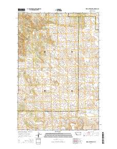 Weed Creek West 2014 topographic map thumbnail