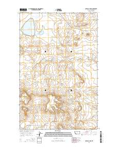 Buffalo Lake 2014 topographic map thumbnail