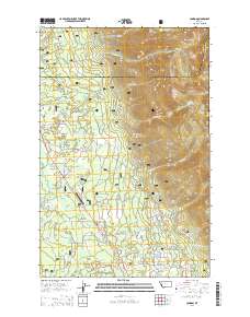 Condon 2014 topographic map thumbnail