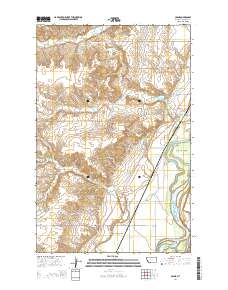 Crane 2014 topographic map thumbnail