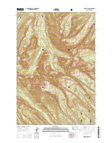 Mount Evans 2014 topographic map thumbnail