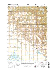 Elk Springs 2014 topographic map preview