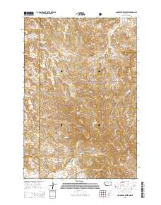 Cook Creek Reservoir 2014 topographic map thumbnail