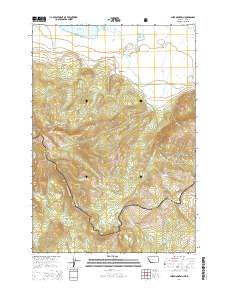 Slide Mountain 2014 topographic map thumbnail