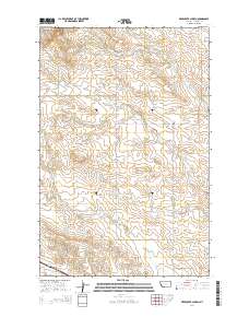 Deer Creek Church 2014 topographic map thumbnail