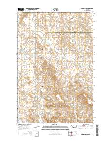Diamond G Creek 2014 topographic map thumbnail