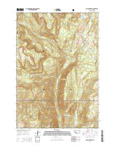 Specimen Creek 2014 topographic map thumbnail