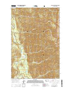Pagoda Mountain 2014 topographic map thumbnail