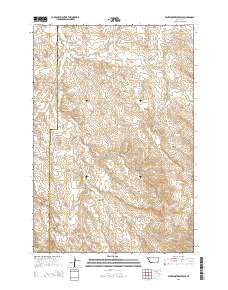 Pentecost Reservoir 2014 topographic map thumbnail