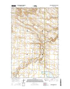 Weigand Reservoir 2014 topographic map thumbnail