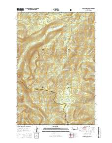Whetstone Ridge 2014 topographic map thumbnail
