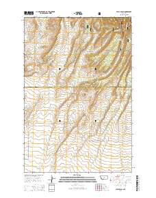 Yaple Bench 2014 topographic map thumbnail