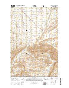 Wolf Butte NW 2014 topographic map thumbnail