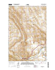 Wolf Creek 2014 topographic map thumbnail
