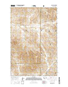 Skaar NE 2014 topographic map thumbnail