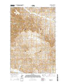 Skaar NW 2014 topographic map thumbnail