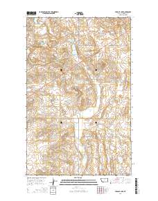 Tadpole Lake 2014 topographic map thumbnail