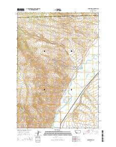 Silver Star 2014 topographic map thumbnail