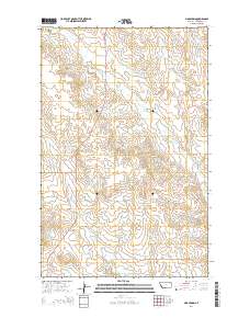 Sims Spring 2014 topographic map thumbnail