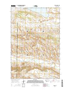Teigen 2014 topographic map thumbnail
