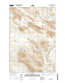 Taylor Hills 2014 topographic map thumbnail