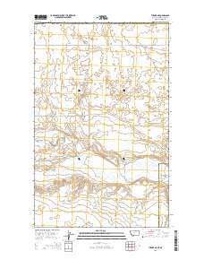 Turner NE 2014 topographic map thumbnail