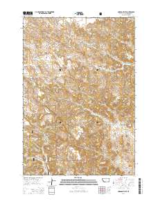 Hodsdon Flats 2014 topographic map thumbnail