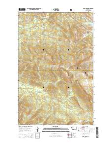 Hyde Creek 2014 topographic map thumbnail