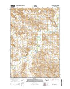Garland School 2014 topographic map thumbnail