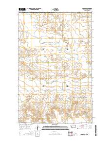 Glass Hill 2014 topographic map thumbnail